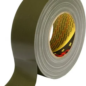 3M, Vävtejp, 50 m, Bredd 50mm Scotch 389, Tjocklek 0.26 mm, Grön PE-belagd Kundfavorit