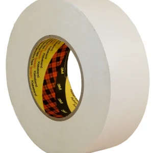 Expressleverans 3M, Vävtejp Scotch Tape 389, 50 m, Bredd 25mm Scotch 389, Tjocklek 0.26 mm, Vit PE-belagd